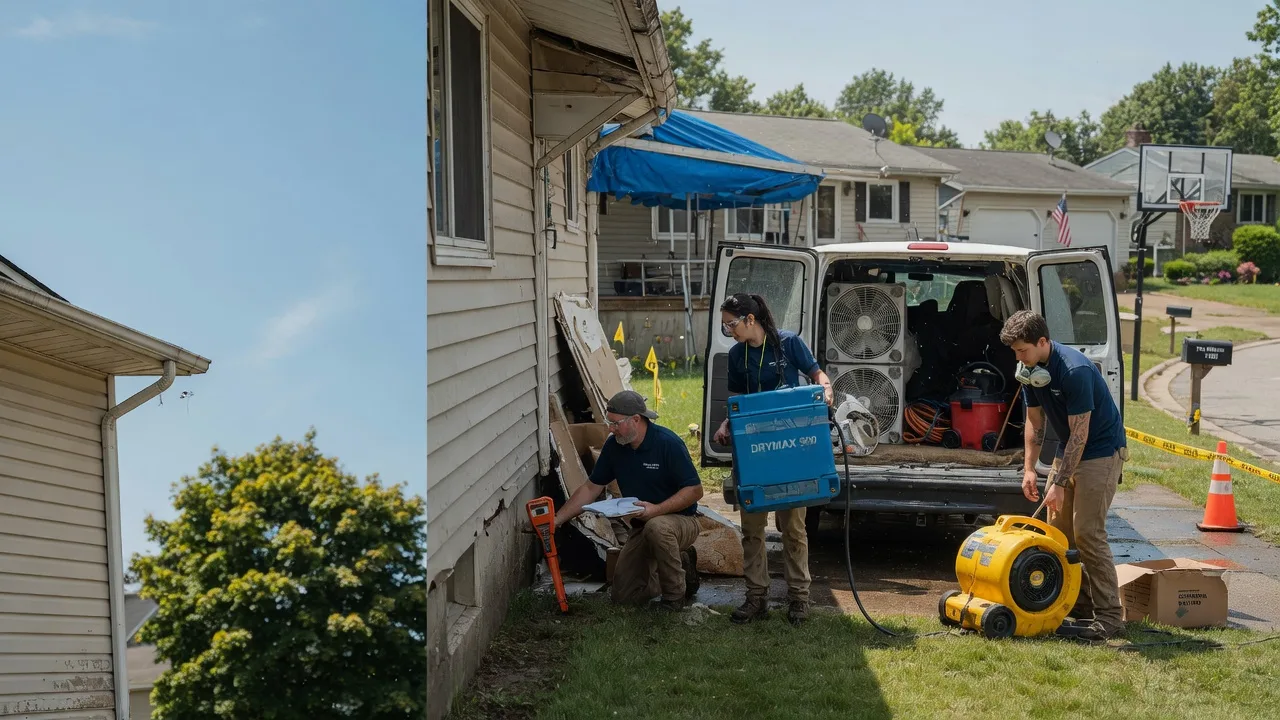 Ceiling Leak Cleanup in Atlasburg, PA near me